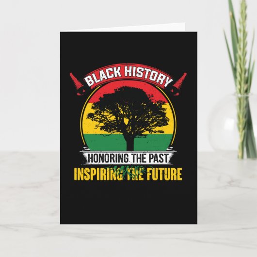Black History Inspiring The Future カード (正面)