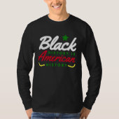 Black History Is American History BHM Tシャツ (正面)