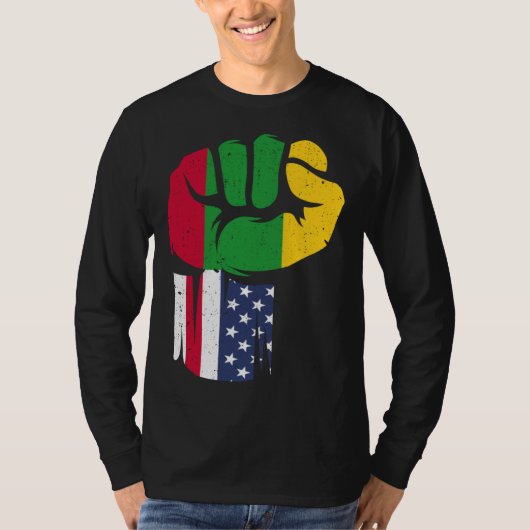 Black History Is American History  Black History M Tシャツ (正面)