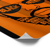 Black History King Father Melanin African American ポスター (角)