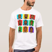 Black History Lessons Inspirational Art Tシャツ (正面)