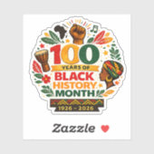 Black History Matters シール (シート)
