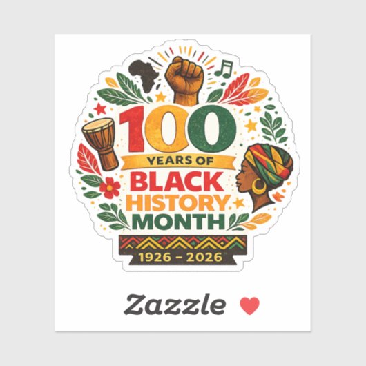 Black History Matters シール (シート)