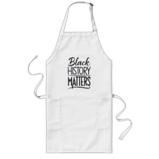 Black History Matters aprons – Black History Month ロングエプロン
