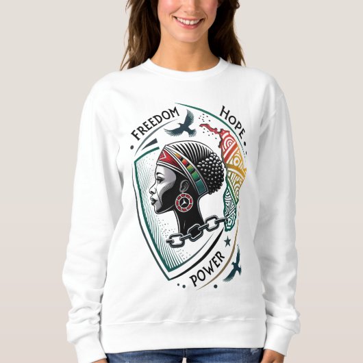 Black History Matters Hoodie – Black History Month スウェットシャツ (正面)