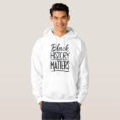 Black History Matters Hoodie – Black History Month パーカ (正面フル)