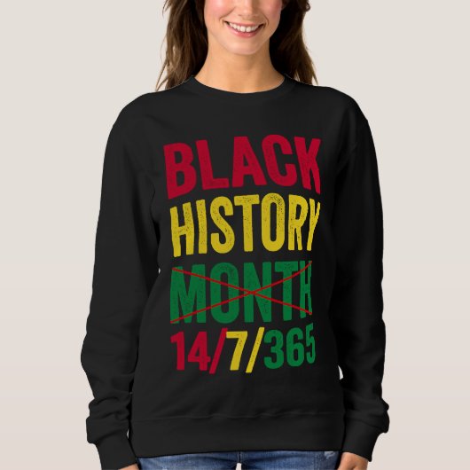 Black History Month スウェットシャツ (正面)