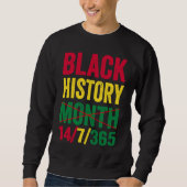 Black History Month スウェットシャツ (正面)