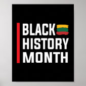 Black History Month ポスター (正面)