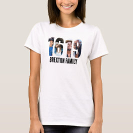 Black History Month 1691 Personalized Photo Frame Tシャツ