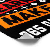Black History Month 2025 Live It Learn It Make It ポスター (角)