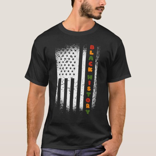 Black History Month 247365 Pride African American_ Tシャツ (正面)
