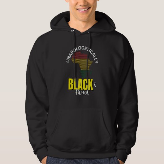 Black History Month Africa Love Dad Mom Men Women  パーカ (正面)