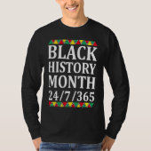 Black History Month African American  1 Tシャツ (正面)