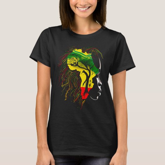 Black history month  African American Ancestors' r Tシャツ (正面)