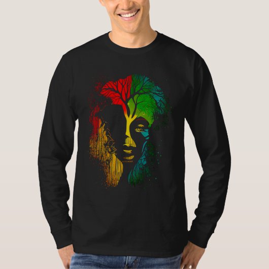 Black history month  African American Ancestors' r Tシャツ (正面)
