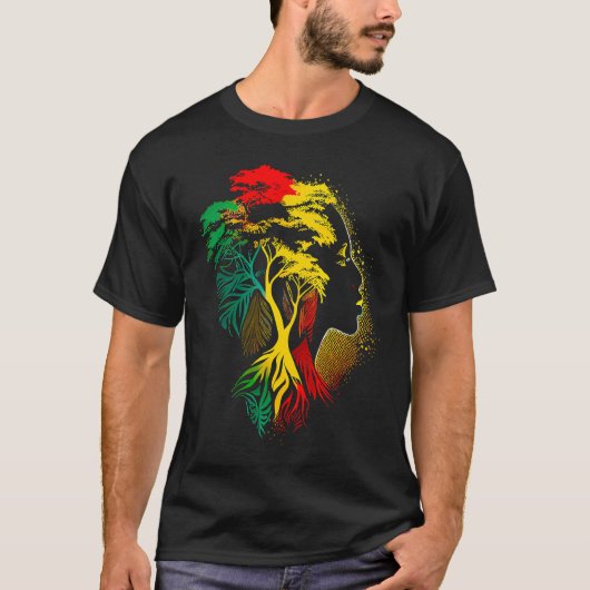 Black history month African American Ancestors' r Tシャツ (正面)