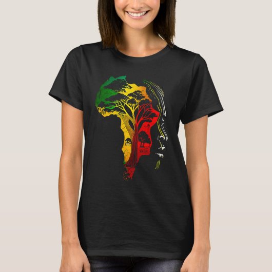 Black history month  African American Ancestors' r Tシャツ (正面)