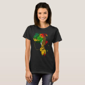 Black history month  African American Ancestors' r Tシャツ (正面フル)