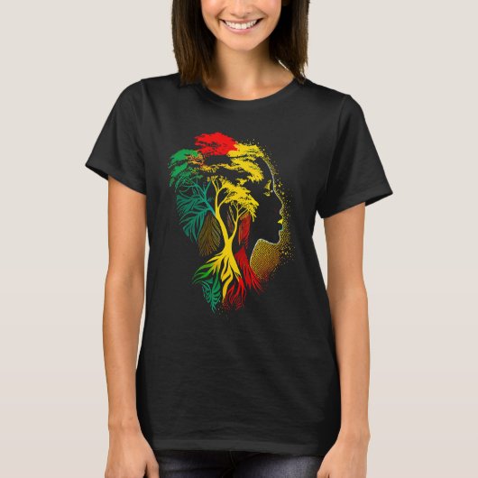 Black history month  African American Ancestors' r Tシャツ (正面)