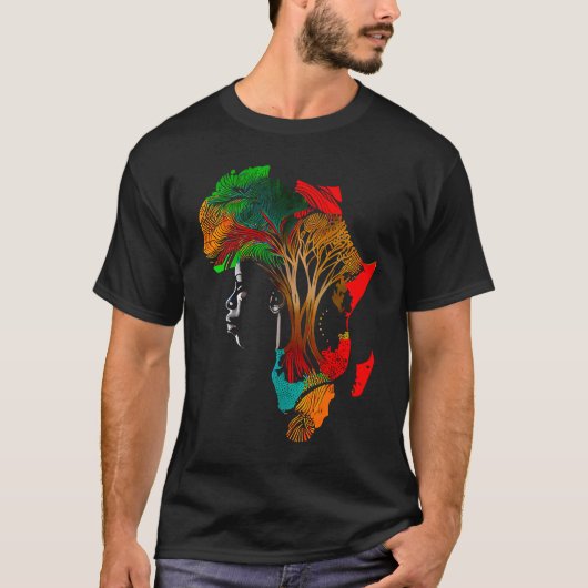 Black history month  African American Ancestors' r Tシャツ (正面)