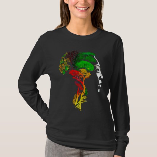 Black history month  African American Ancestors' r Tシャツ (正面)
