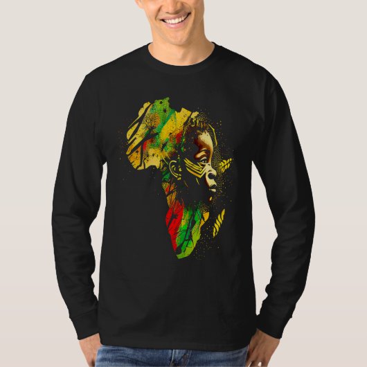 Black history month  African American Ancestors' r Tシャツ (正面)