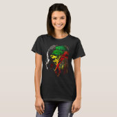 Black history month  African American Ancestors' r Tシャツ (正面フル)