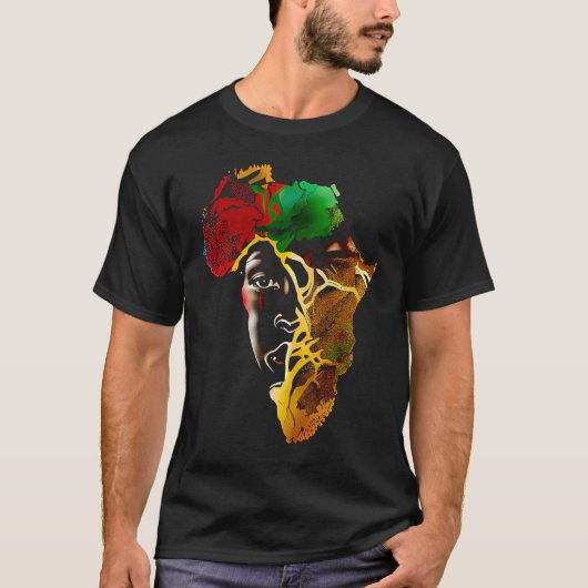Black history month  African American Ancestors' r Tシャツ (正面)
