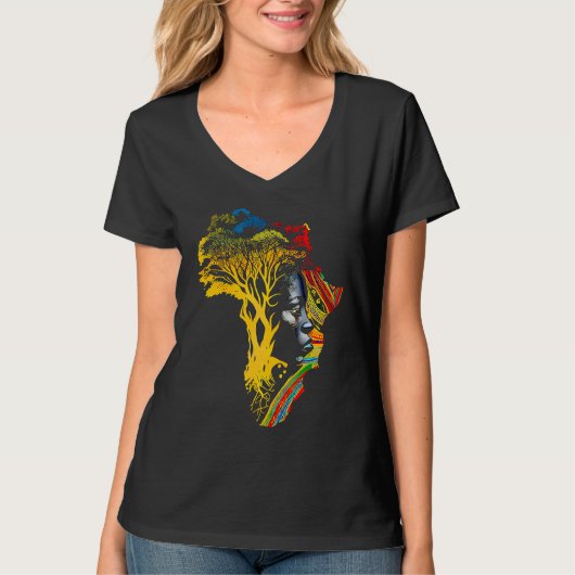 Black history month  African American Ancestors' r Tシャツ (正面)