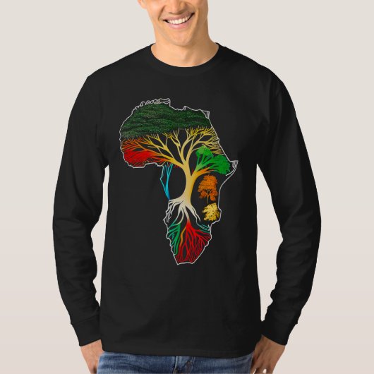 Black history month  African American Ancestors' r Tシャツ (正面)