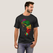 Black history month  African American Ancestors' r Tシャツ (正面フル)