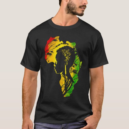 Black history month  African American Ancestors' r Tシャツ (正面)