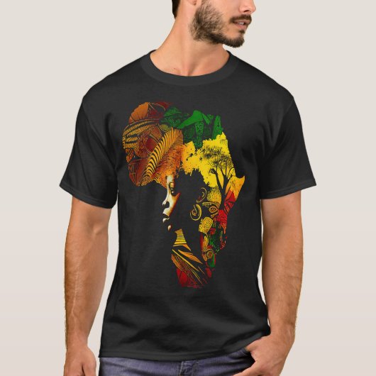 Black history month  African American Ancestors' r Tシャツ (正面)