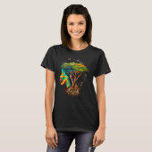 Black history month  African American Ancestors' r Tシャツ (正面フル)