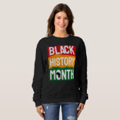 Black History Month African American Country Celeb スウェットシャツ (正面フル)