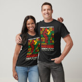 Black History Month African Believe Achieve Succee Tシャツ (ユニセックス)