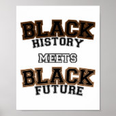 Black History Month African Future  ポスター (正面)