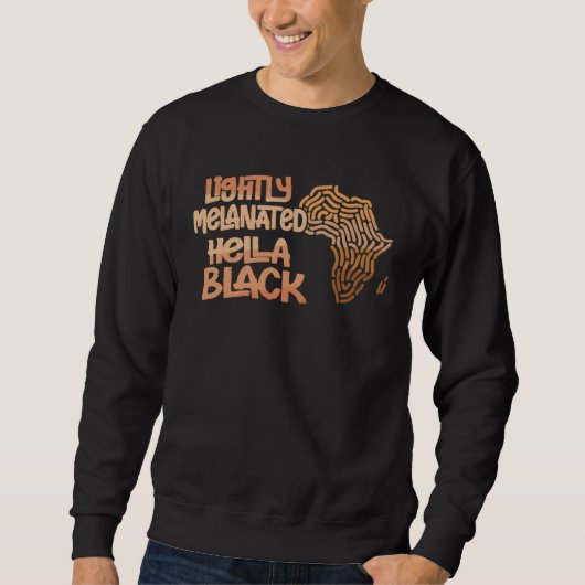 Black History Month African Pride スウェットシャツ (正面)
