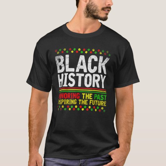 Black History Month Afro African Pride Men Women K Tシャツ (正面)