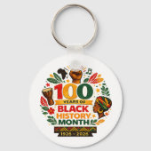 Black History Month Anniversary キーホルダー (正面)