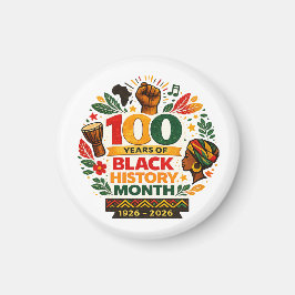 Black History Month Anniversary マグネット