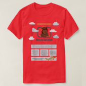 Black History Month Bessie Coleman Pilot  Tシャツ (デザイン正面)