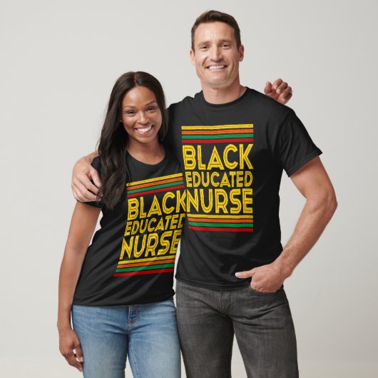 Black History Month  Black Educated Nurse  1 Tシャツ (ユニセックス)