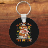 Black History Month Black Leaders African American キーホルダー (正面)