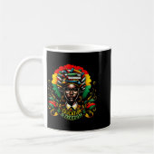 Black History Month Black Leaders African American コーヒーマグカップ (左)
