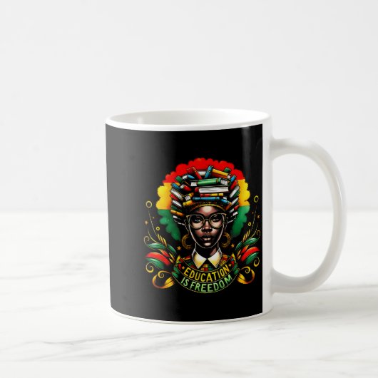 Black History Month Black Leaders African American コーヒーマグカップ (右)