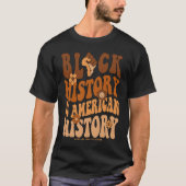 Black History Month BLM Melanin Pride African Ame Tシャツ (正面)