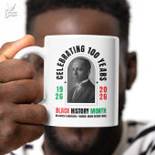 BLACK HISTORY MONTH Celebrating 100 Years BHM コーヒーマグカップ