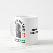BLACK HISTORY MONTH Celebrating 100 Years BHM コーヒーマグカップ (正面左)